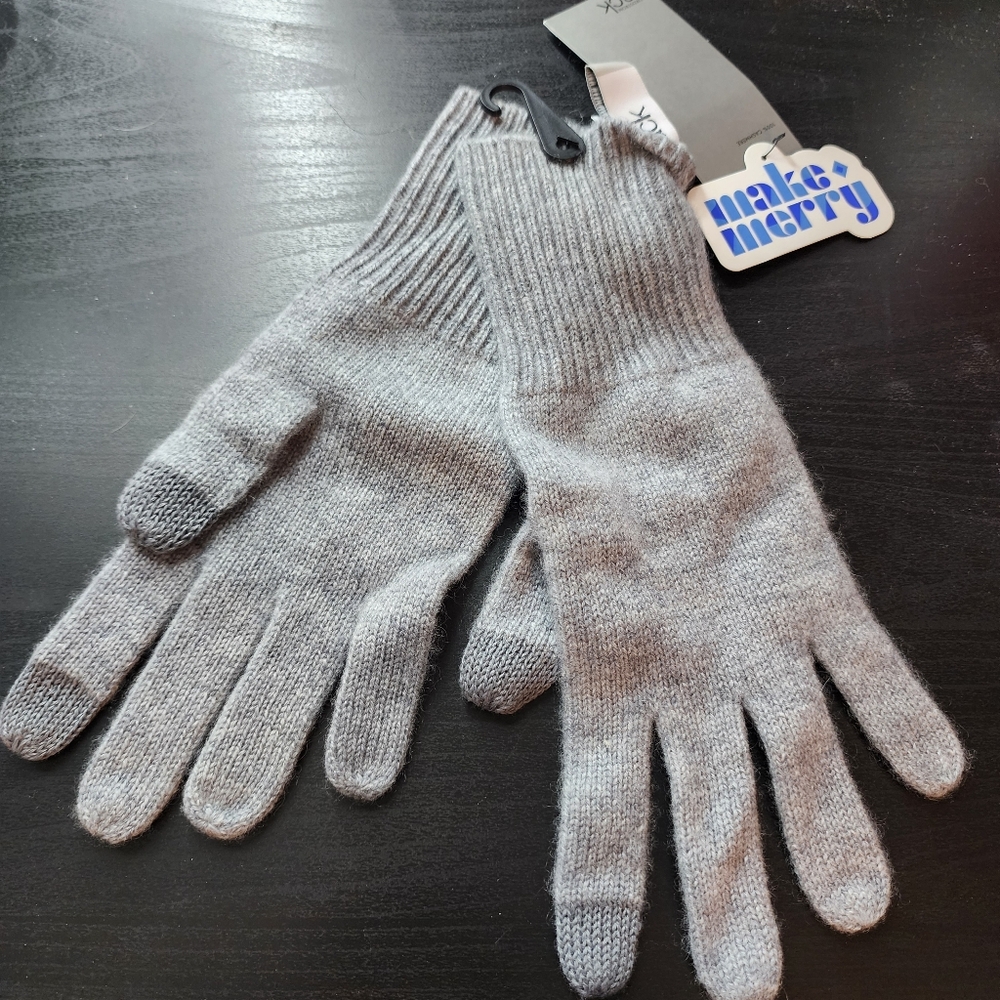 Cashmere Gray Gloves